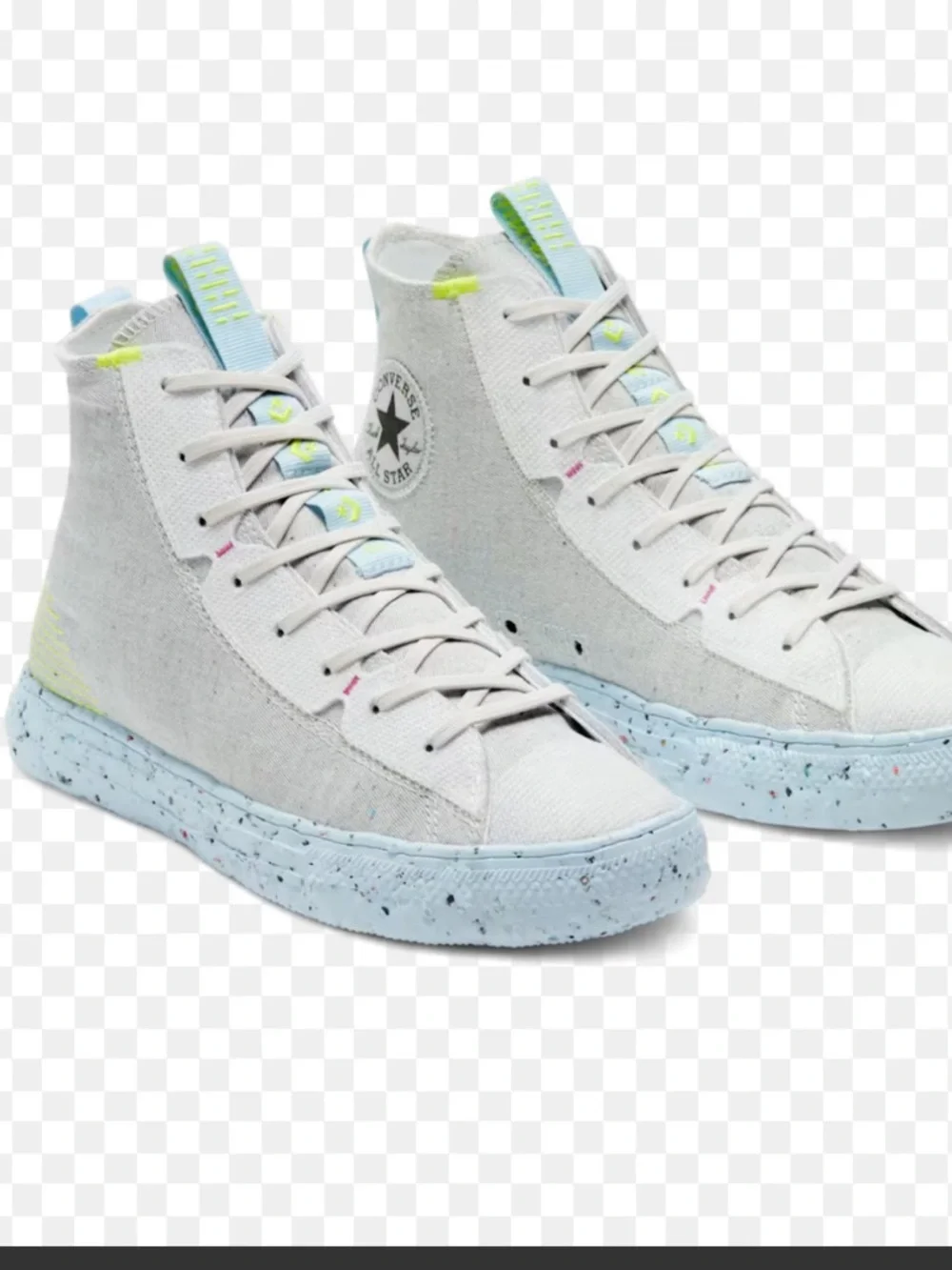 Converse Chuck Taylor All Star Crater White High Space Shoe Men 8M/Women 10